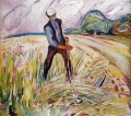 el henificador 1916 Edvard Munch Expresionismo